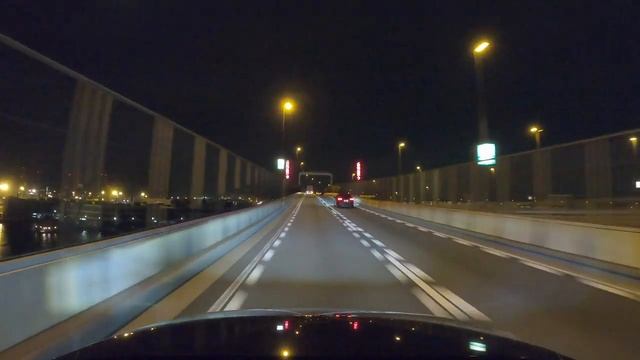 4K Yokohama Night Drive on Tokyo Met. EXPWY 43km 首都高横浜夜景ドライブ смотреть онлайн