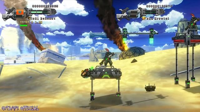Hard Corps Uprising PKG PS3 смотреть онлайн