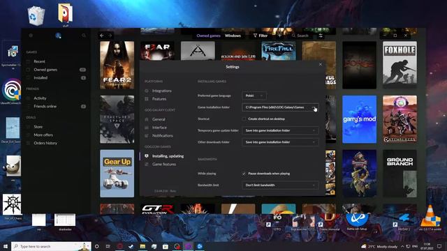 Gog Galaxy 2022 - How To Change Default Installation Folder смотреть онлайн