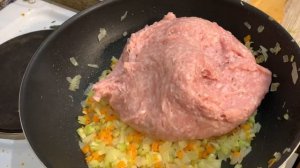 Болоньезе #паста классический рецепт. Итальянская Кухня. Куриный фарш (низкокалорийный вариант)