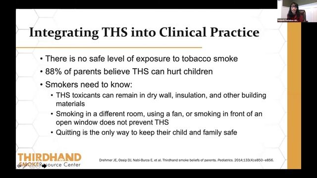 Thirdhand Smoke Resource Center Webinar for Primary Healthcare Providers смотреть онлайн