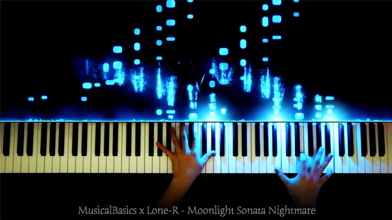Beethoven - Moonlight Sonata Nightmare (Piano Solo) смотреть онлайн