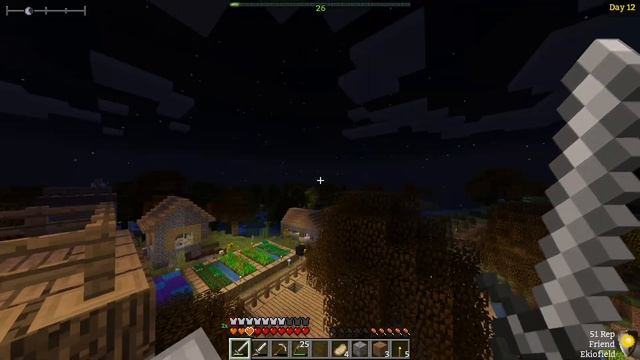 Minecraft: Rebirth Of The Night #4 - Идеальный дом и Мельница смотреть онлайн