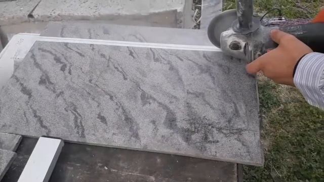 Как отрезать плитку болгаркой смотреть онлайн