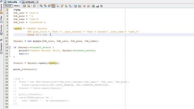 How to Update Data In Your Database Using MySQLi and PDO смотреть онлайн