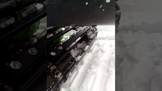 Грунтозацепы на ПНД самодельного буксировщика с расшитой гусеницей смотреть онлайн