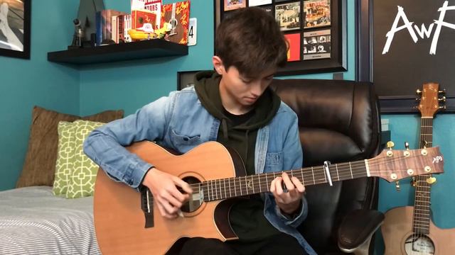 Post Malone - rockstar ft. 21 Savage - Cover (fingerstyle guitar) смотреть онлайн