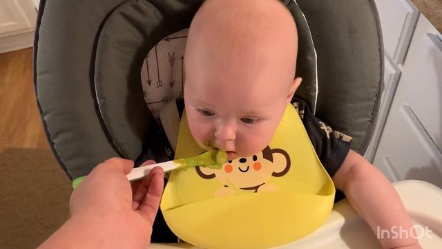 Baby Tries Baby Food + Baby’s First Foods смотреть онлайн