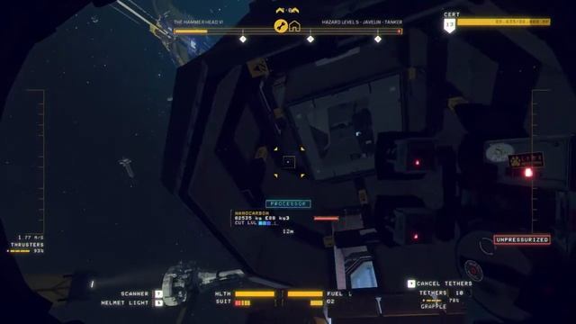 Hardspace: Shipbreaker gameplay- Javelin Tanker (hazard level 5) complete teardown. Shift 1/3 смотреть онлайн