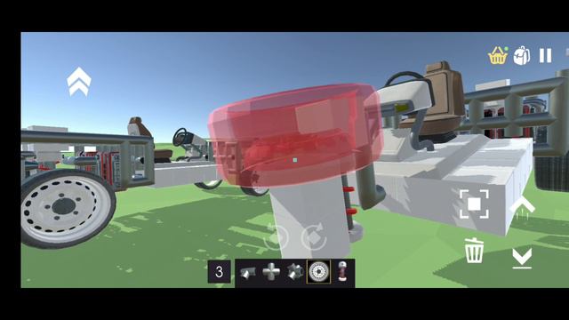 Как сделать машину с рамой с хорошим поворотом и подвеской в Evertech sandbox. смотреть онлайн