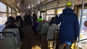 Вид из трамвая, 7-й маршрут. Ярославль