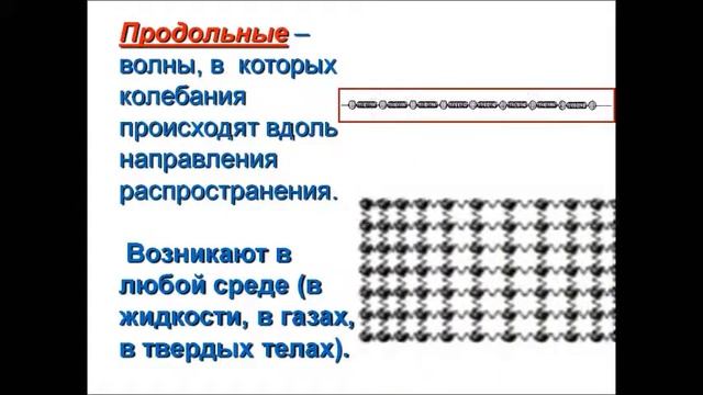 Механические волны. Физика 9 класс смотреть онлайн