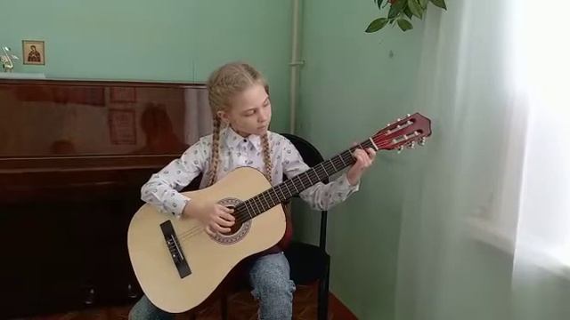 Князева Софья вальс В. Калинин, танец Ф. Карулли смотреть онлайн