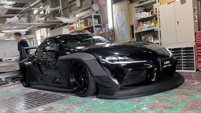 Японцы представили бескомпромиссный стайлинг пакет для Toyota Supra смотреть онлайн