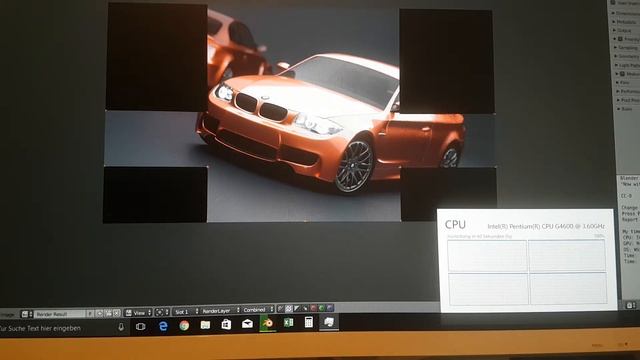 BMW Benchmark Blender - Intel G4600 | 09;46 min смотреть онлайн
