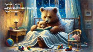 Время спать, маленький мишка Тимоша | Сказки на ночь | Аудиосказки