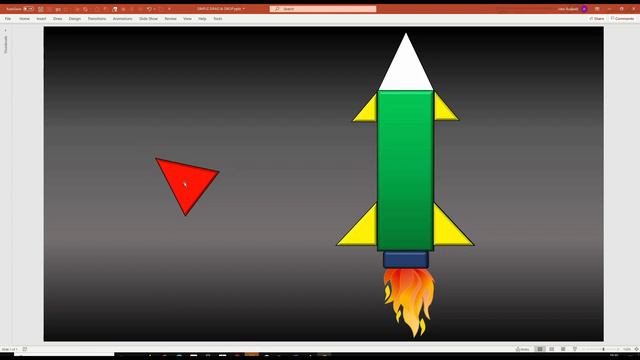 HOW TO MAKE A SIMPLE 'DRAG AND DROP' SLIDE IN POWERPOINT (Without VBA). For educators and others. смотреть онлайн
