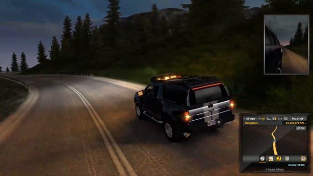 ETS2 1.34 Mods |Car Mod| - Light Off-Road Returning to City With Ford F150 SVT Raptor Mod смотреть онлайн