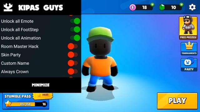 Hack Stumble Guys  0.41.1 Mod KIPAS GUYS Works On Mobile/PC Link In Description #stumbleguys  #hack