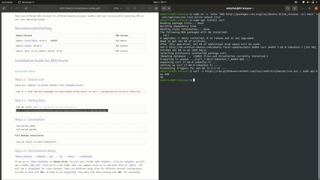 03 - Complete ROS Noetic Installation Guide on Ubuntu 20.04 | TuTechHome смотреть онлайн