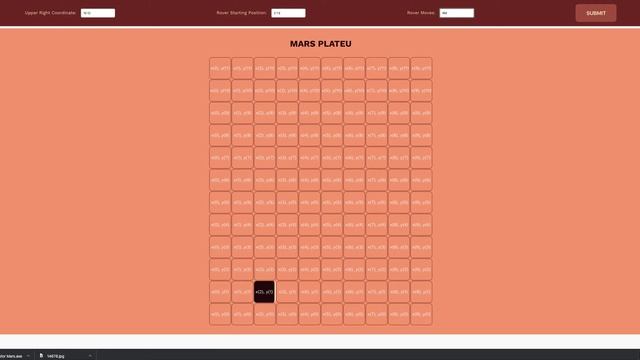 Mars Rover in React JS смотреть онлайн