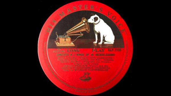 MENDELSSOHN : Yehudi menuhin