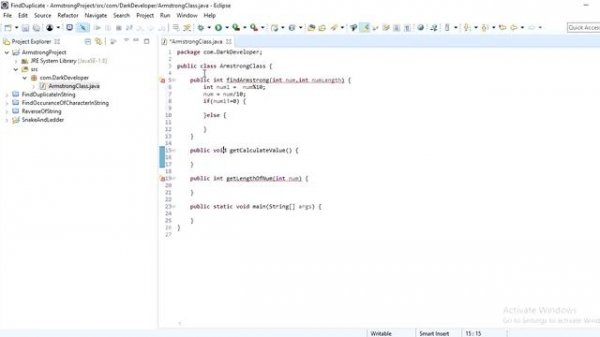 Java Program:- Check the Number is Armstrong or not
