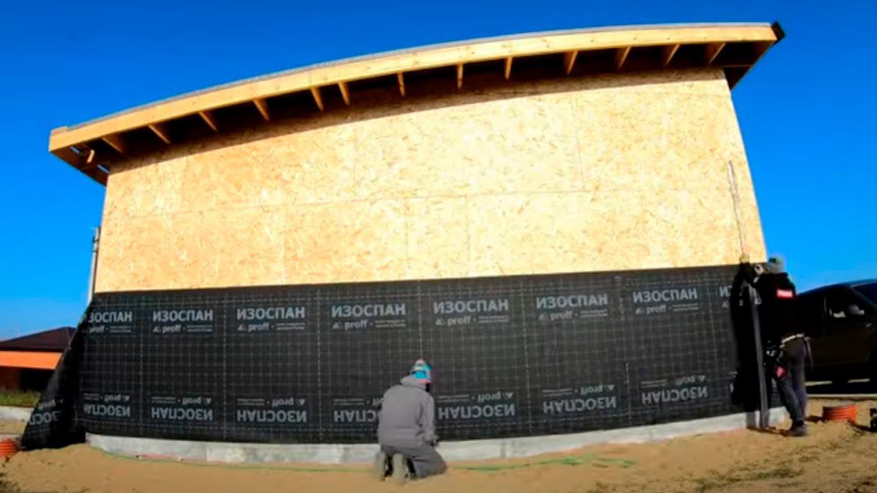 КАК МОНТИРОВАТЬ ВЕТРОЗАЩИТУ НА СТЕНЫ КАРКАСНОГО ДОМА смотреть онлайн