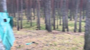 Детский страйкбол. Игра на лесной площадке.