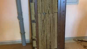 Замена (установка) МДФ панели на металлической двери / door-services.ru