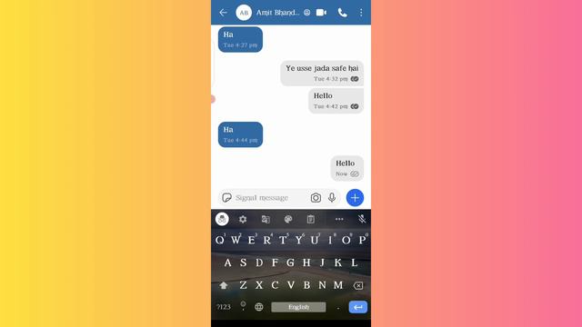 Signal app me last seen kaise dekhe !! How to see last seen in signal app !! Online !! Tips & trick смотреть онлайн