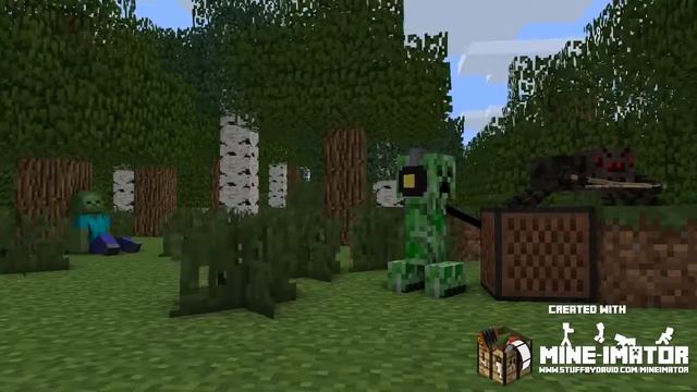 Wall paper engine (Minecraft stele!) смотреть онлайн