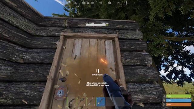 Rust Raiding Economics - The wooden door смотреть онлайн