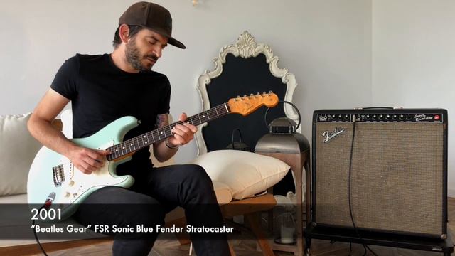 2001 “Beatles Gear” FSR Sonic Blue Fender Stratocaster смотреть онлайн