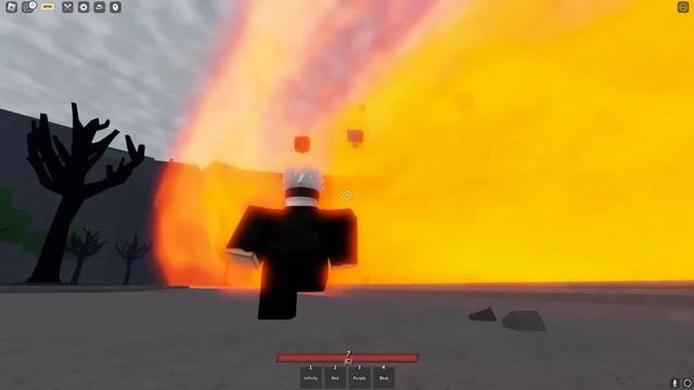 NEW GOJO MOVE IS INSANE...(Roblox The Strongest Battlegrounds) смотреть онлайн