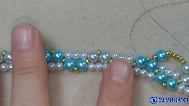 PEARLS BRACELET MAKING / BEADING / BEADED BRACELET / БРАСЛЕТ ИЗ ЖЕМЧУГА И БИСЕРА /