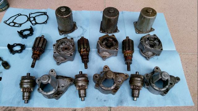 Rebuilding A HONDA NSR125 Start Motor(MITSUBA) SM-5 SM-5219