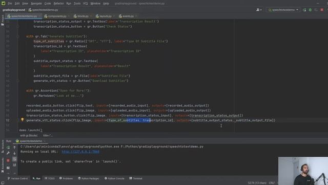 Speech To Text In Python | AssemblyAI x Gradio смотреть онлайн