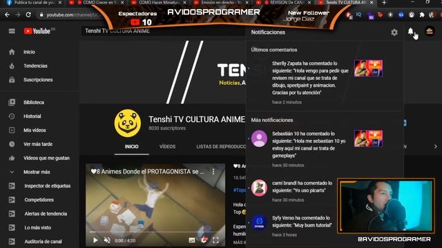 ? REVISION De CANALES, CORRIJO Tu Canal de Youtube ( CRECETUBE GRATIS) смотреть онлайн
