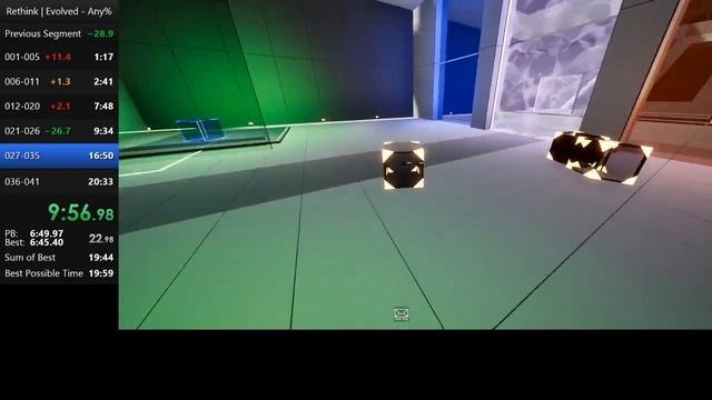 ReThink | Evolved - Any% in 19:40.70 смотреть онлайн
