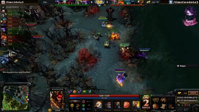 RAMPAGE NaVi vs NoDiggity HighLights Game 2 | DreamLeague Season 5 (05.04.2016) Dota 2 смотреть онлайн
