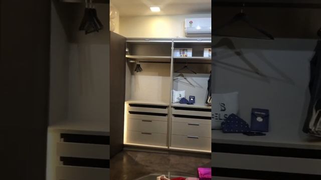 Tip-On sliding folding wardrobe by Hettich at Belso | Modular Kitchens | Hafele Blum смотреть онлайн