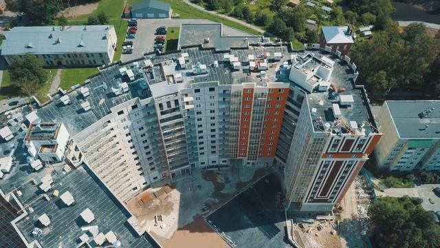 Ход строительства ЖК "Старая крепость" в Девяткино. Июль 2018 года смотреть онлайн