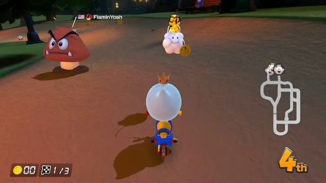 King Boo vs Wave 2 (Mario Kart 8 Deluxe) смотреть онлайн