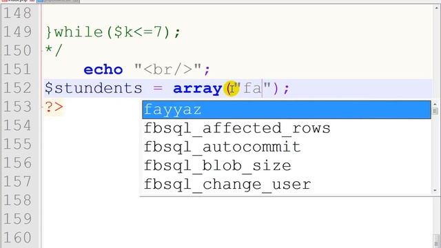 php tutorials in urdu / hindi -- learn php arrays concept of arrays index array смотреть онлайн
