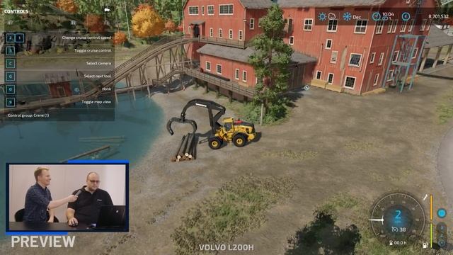 FARMING SIMULATOR 22 Platinum: Volvo-Maschinen und Forstequipment! | Gameplay Preview смотреть онлайн
