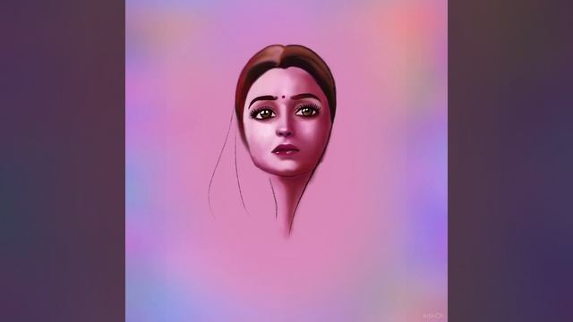 Alia Bhatt || Digital caricature || Kalank movie смотреть онлайн