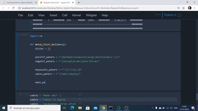 Python Dersleri #31 | Regex Module'ü Part 3 смотреть онлайн