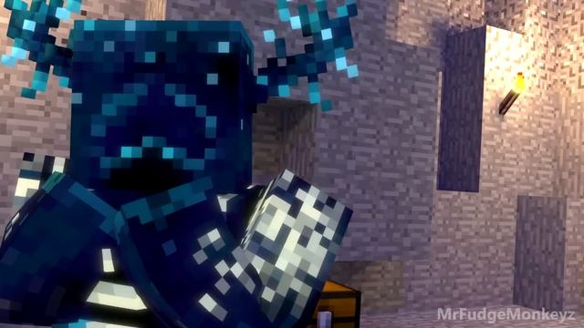 Warden VS Herobrine - Minecraft Animation смотреть онлайн