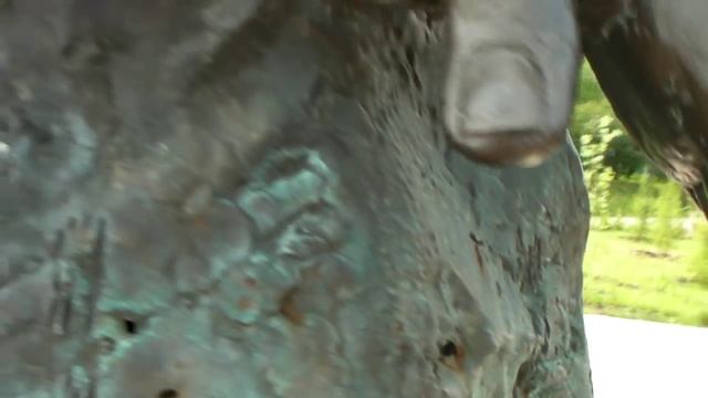 Водорастворимый памятник Петру I, тает на глазах в г. Оренбурге смотреть онлайн